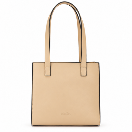 Small Basic Tote With a Zipper