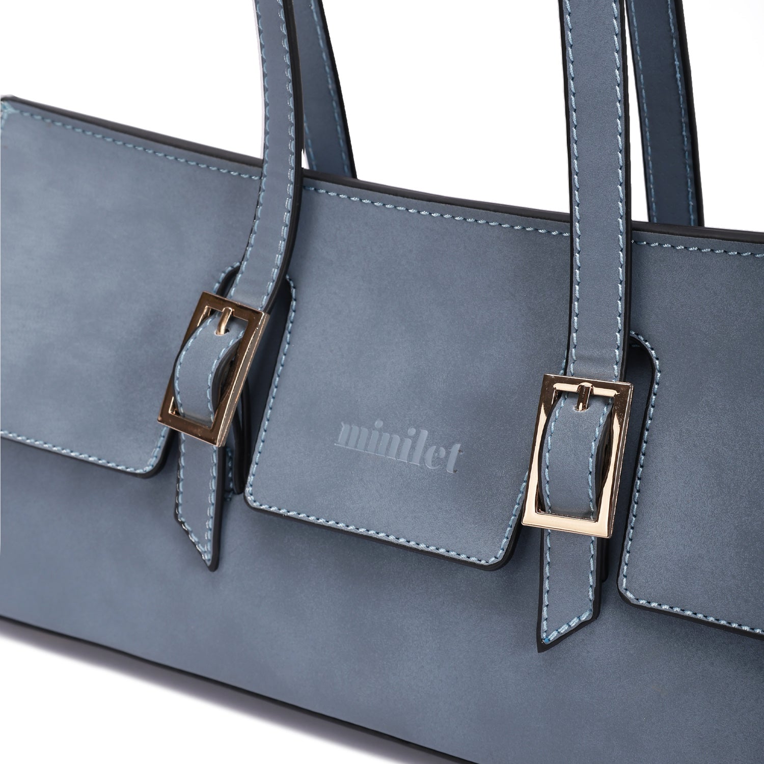 Suede Shoulder Bag in Bag