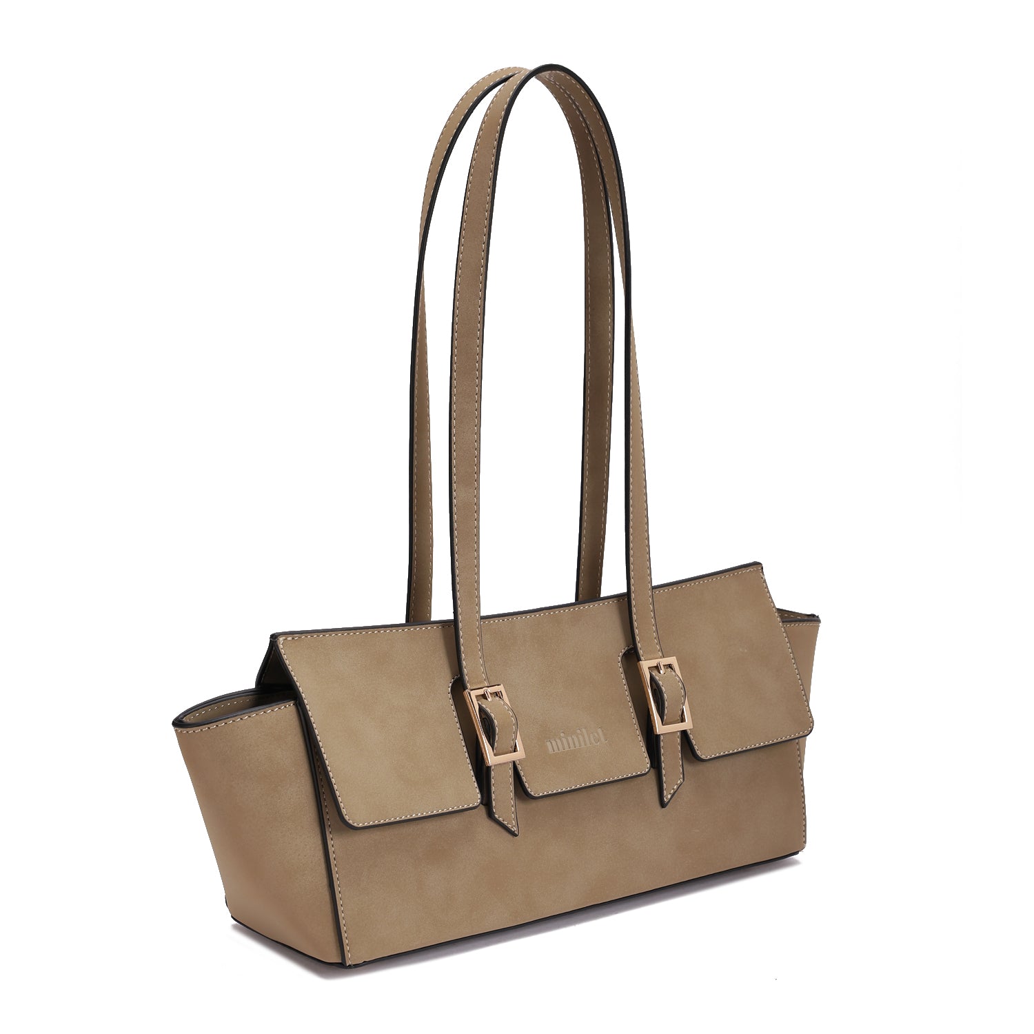 Suede Shoulder Bag in Bag