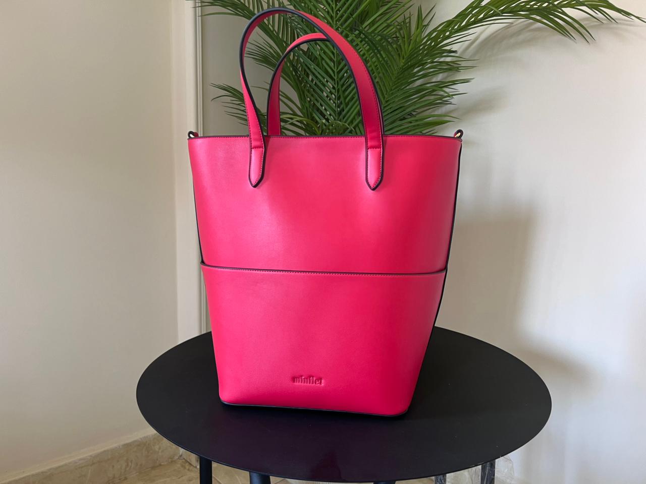 Red | Bucket Tote Bag (Zero Waste 🌿)