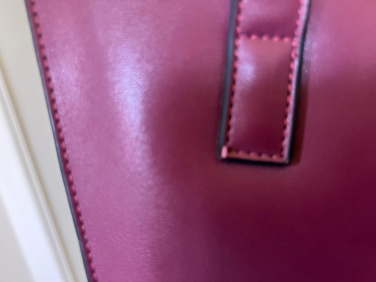 Burgundy  | Work Bag (Zero Waste 🌿)