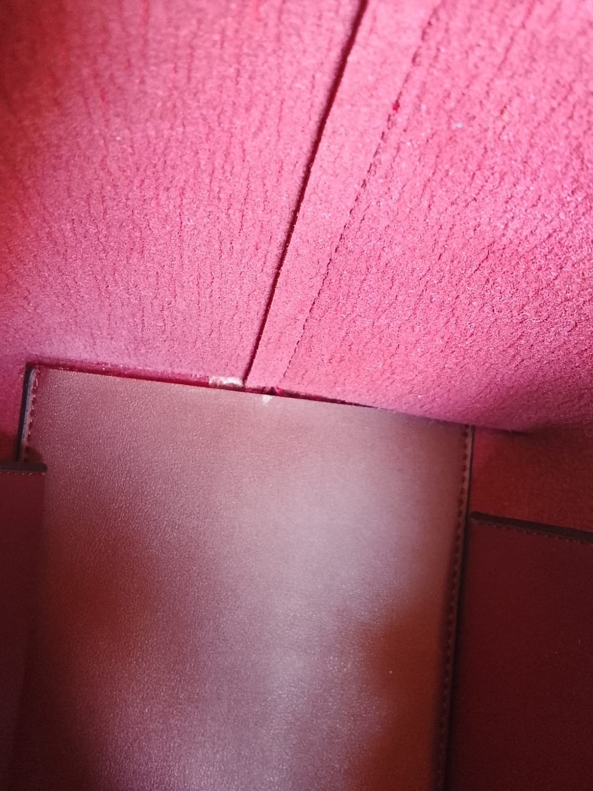 Burgundy | mini bag in bag  (Zero Waste 🌿)