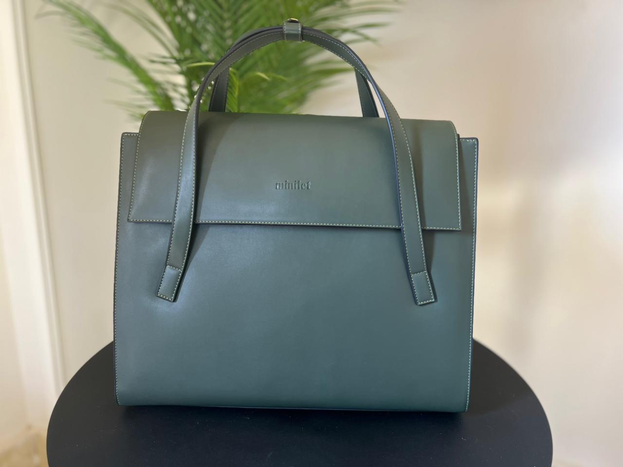 Olive Green | Work Bag (Zero Waste 🌿)
