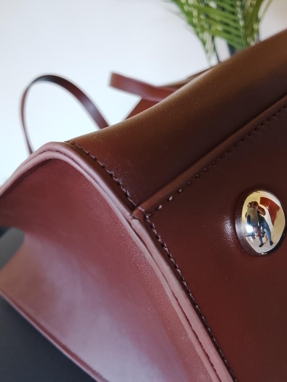 Dark Brown | Large Basic Tote(Zero Waste 🌿)