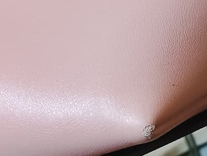 Dust Pink| Leather Bag With Eyelets (Zero Waste 🌿)