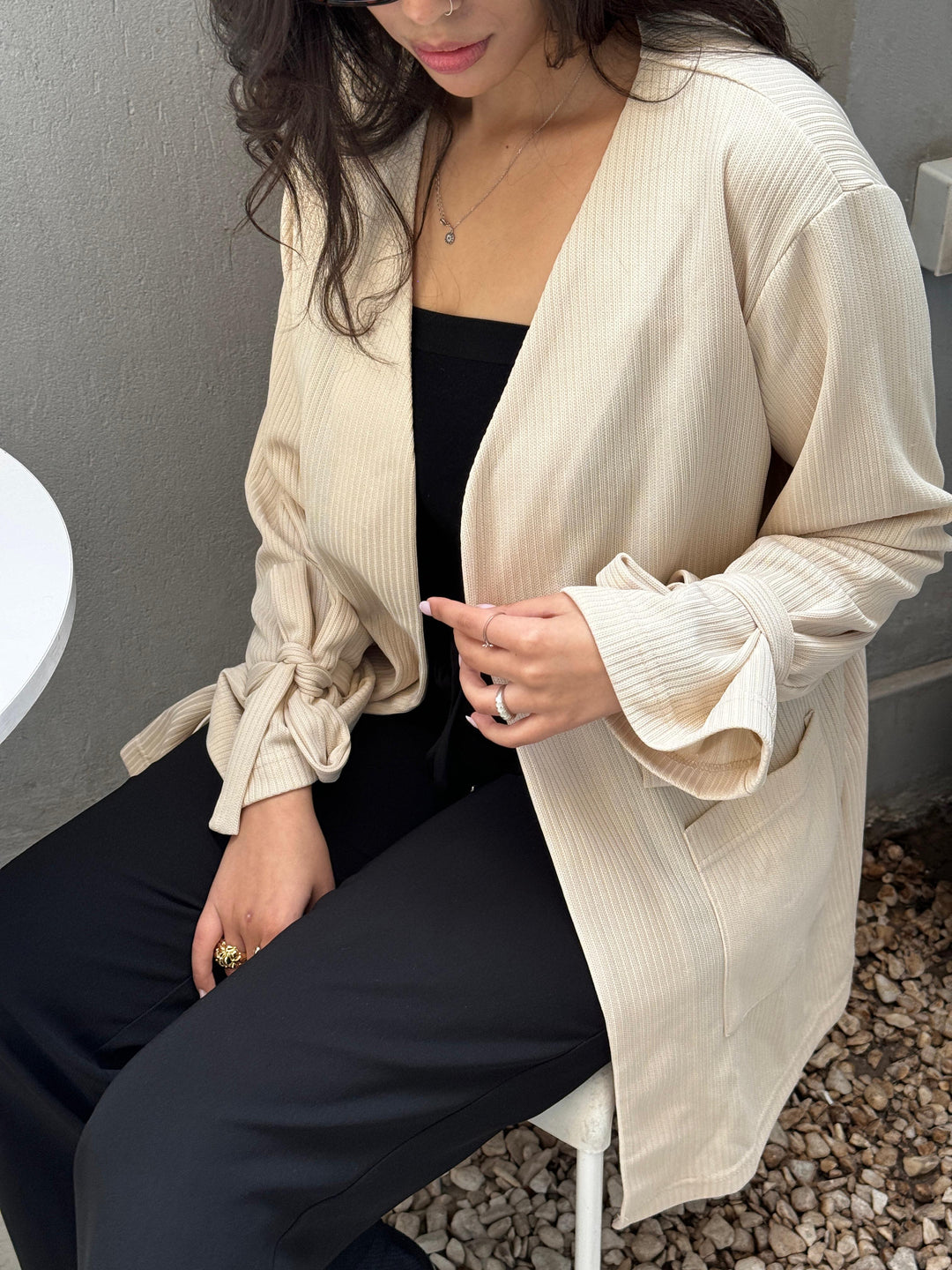 Beige | Cardigan