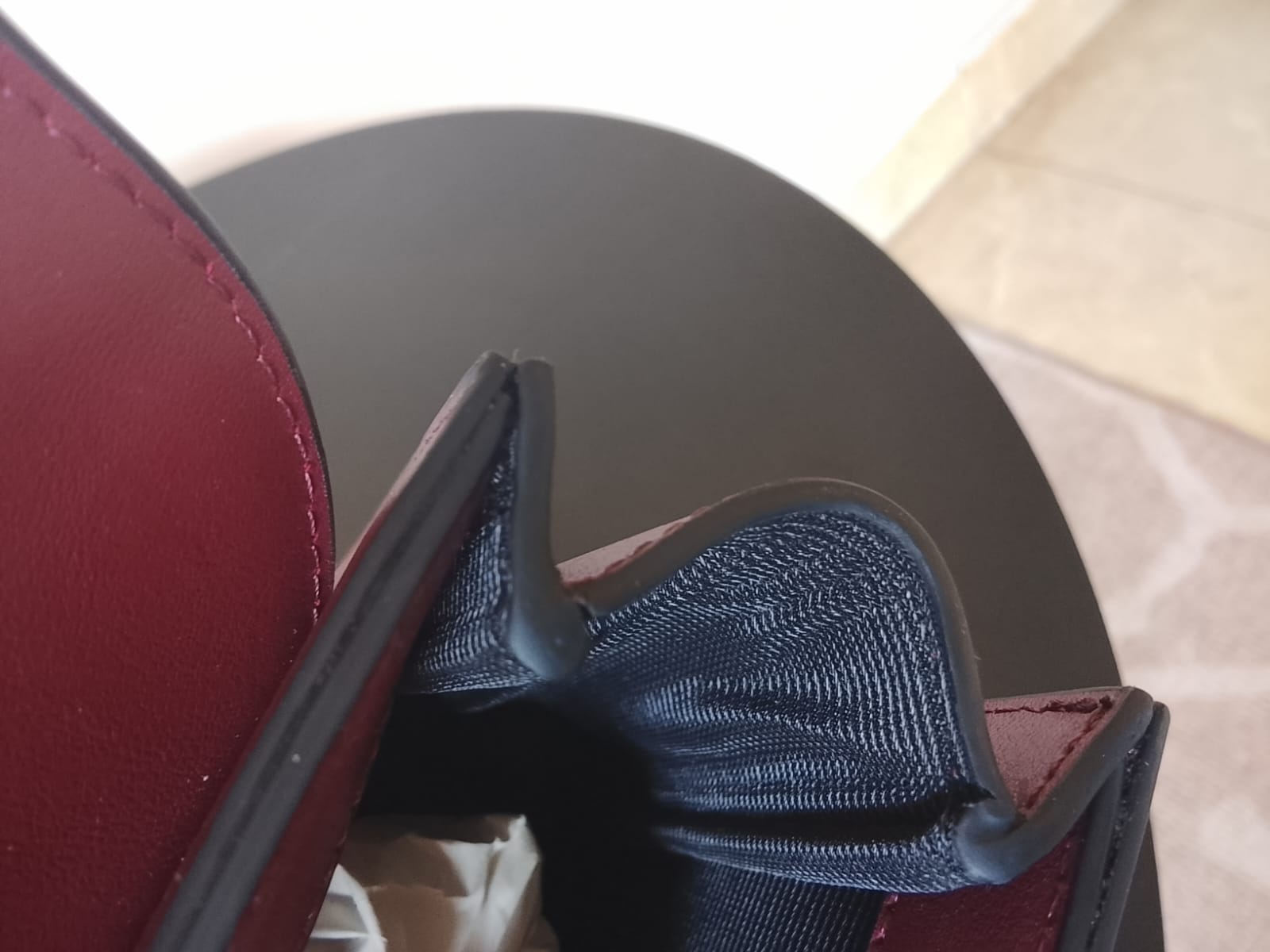 Burgundy | Shoulder Bag (Zero Waste 🌿)