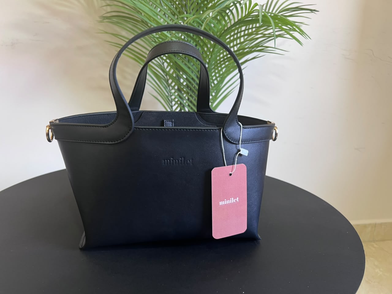 Black  | mini bag in bag  (Zero Waste 🌿)