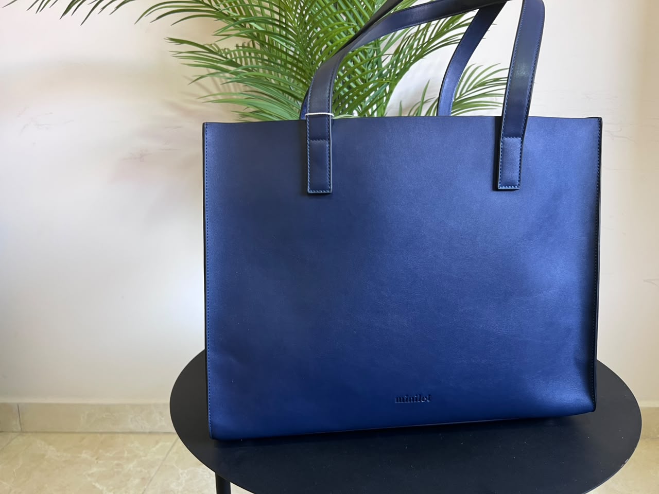 Navy | Large Basic Tote(Zero Waste 🌿)