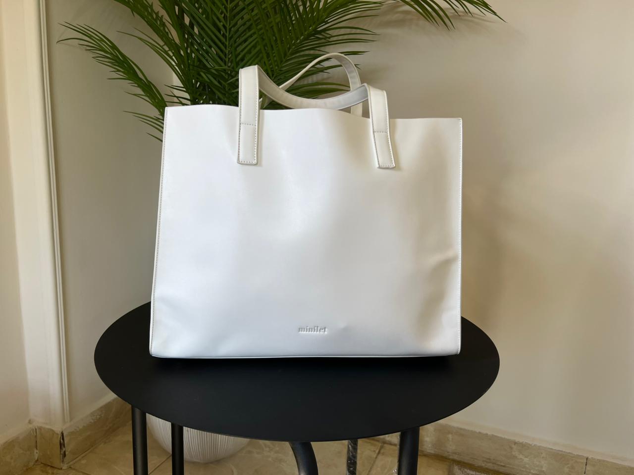 White  | Large Basic Tote(Zero Waste 🌿)