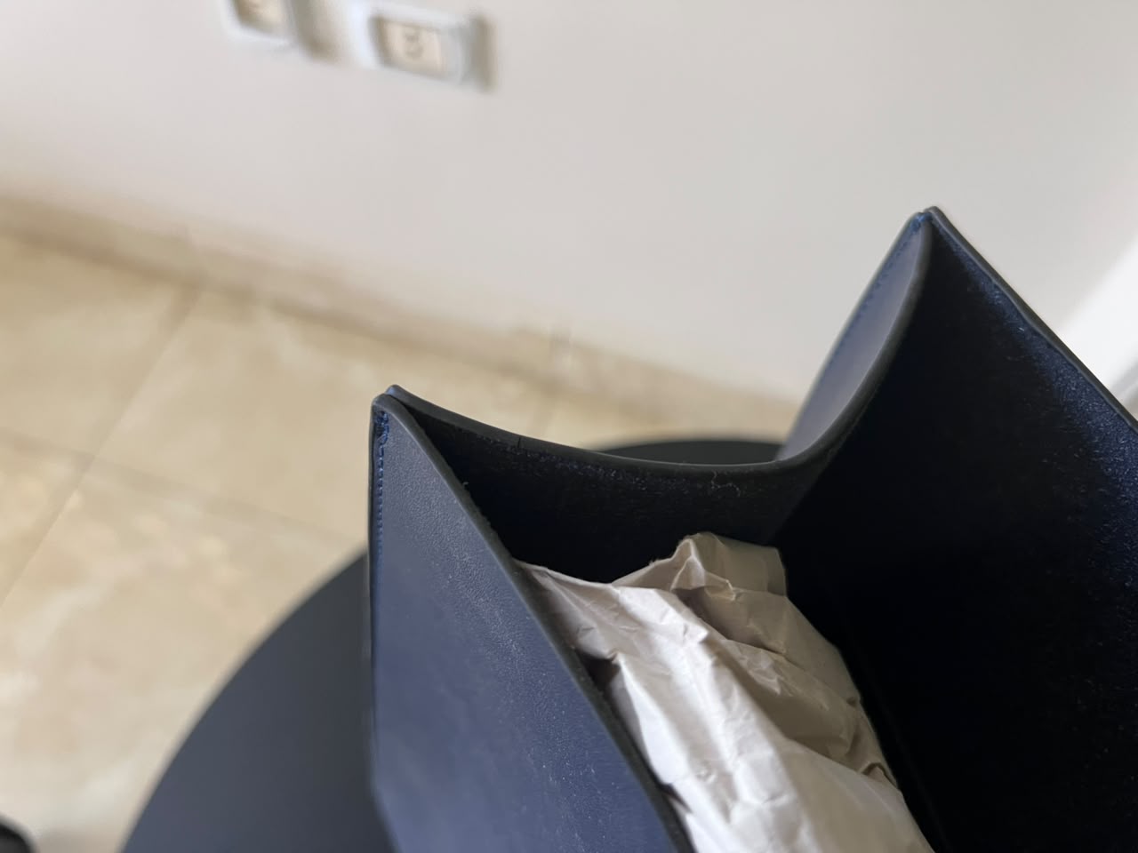 Navy | Large Basic Tote(Zero Waste 🌿)