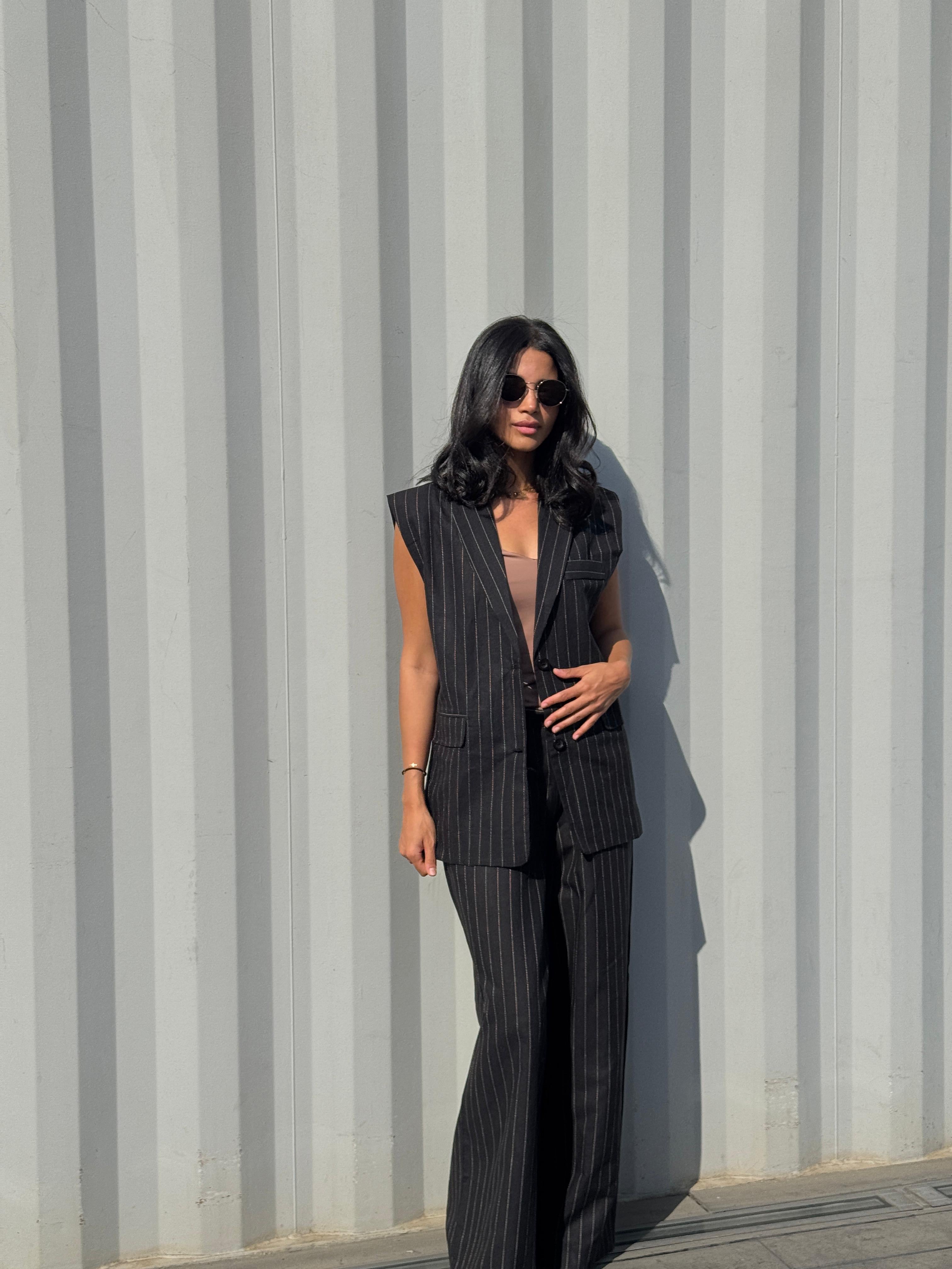 Black | Striped Full Set