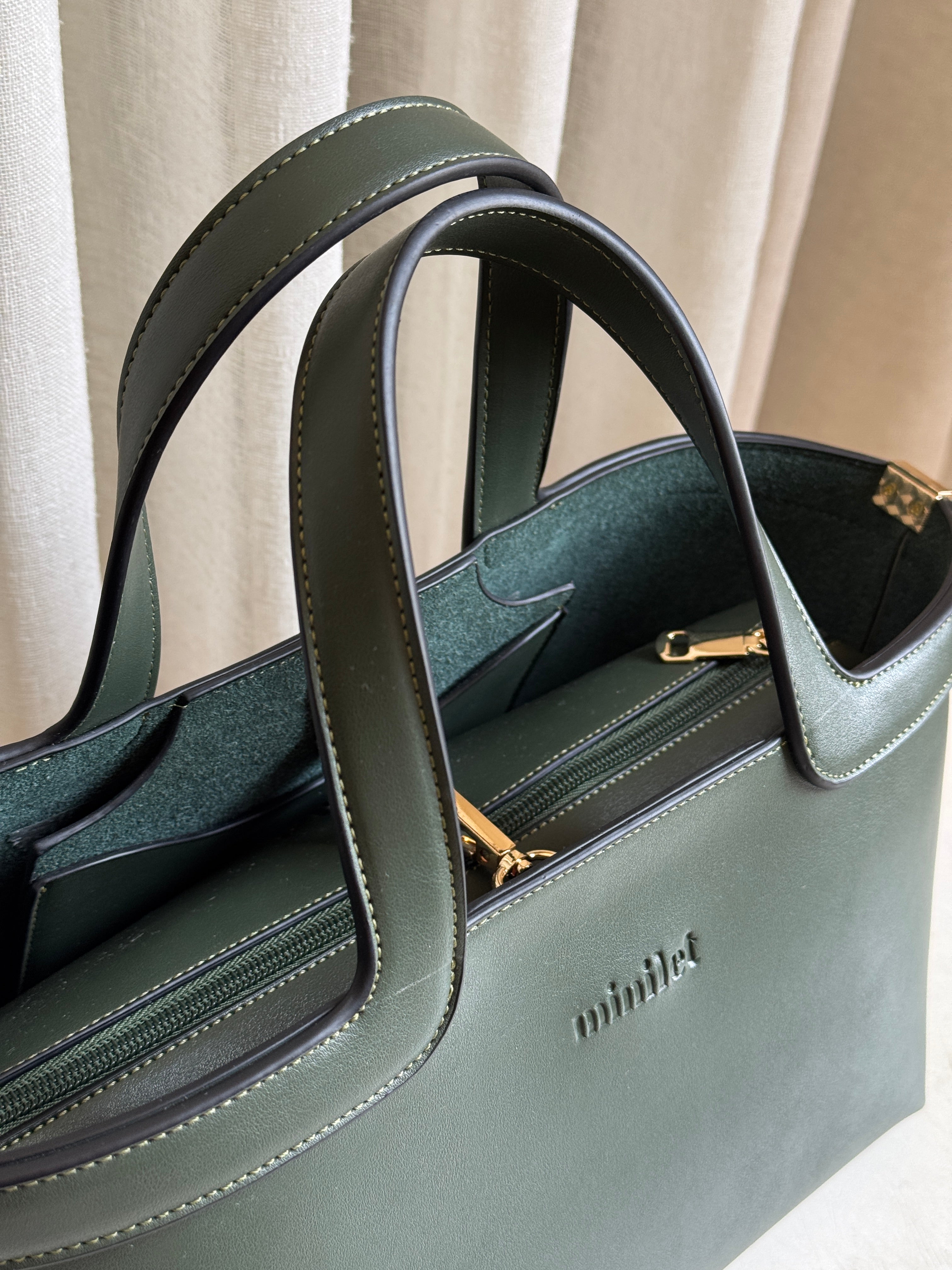 Olive Green | mini bag in bag (New⚡️)