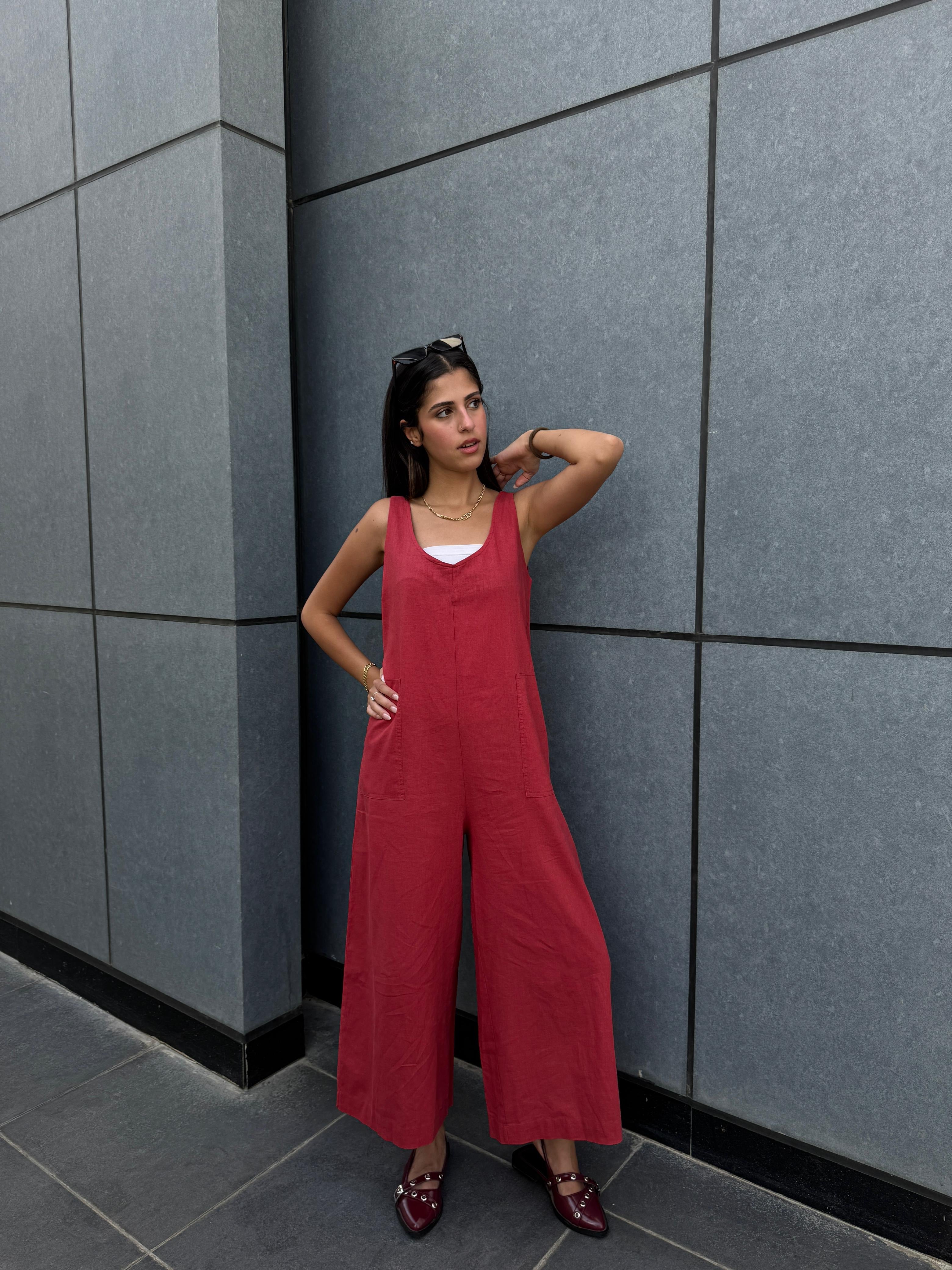 Reddish Brick | Jump suit