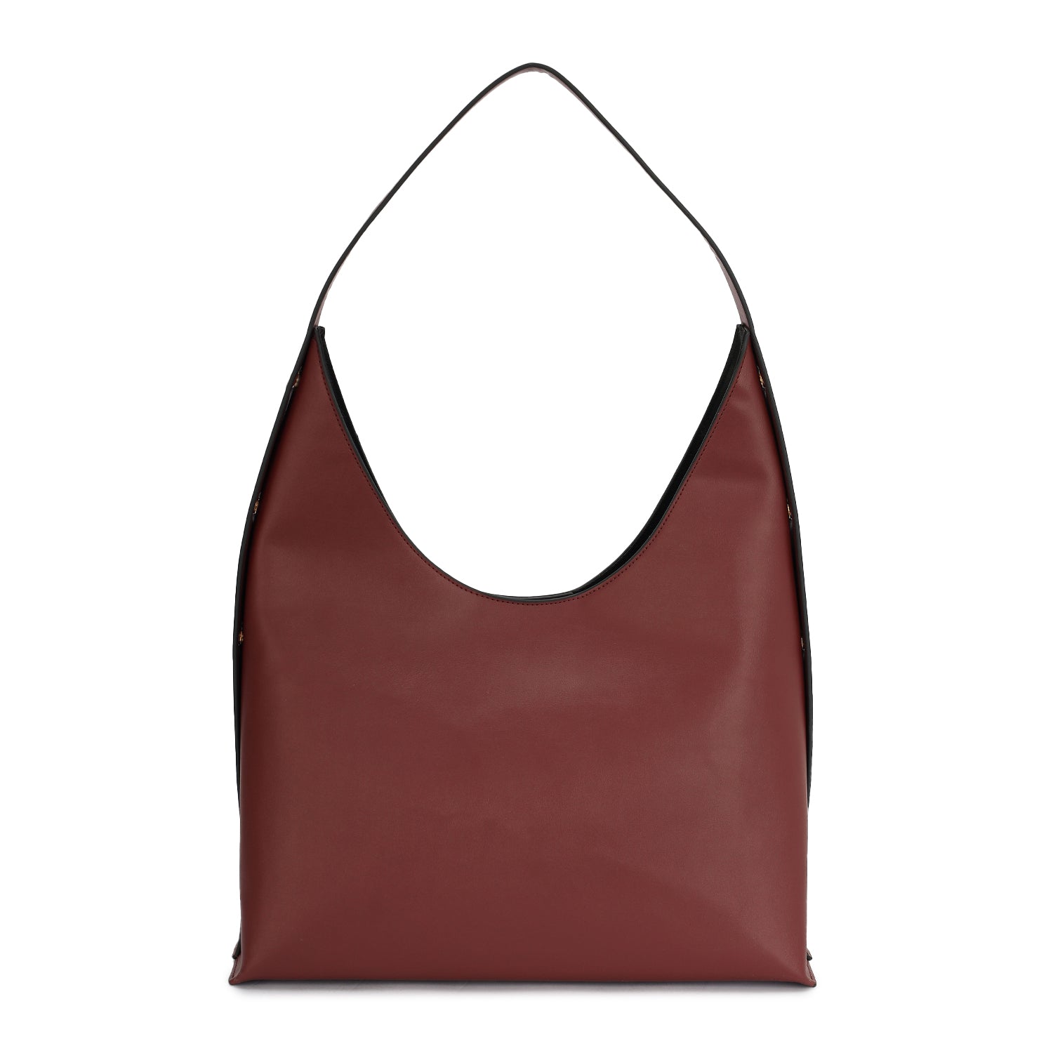 Leather Bag With Eyelets
