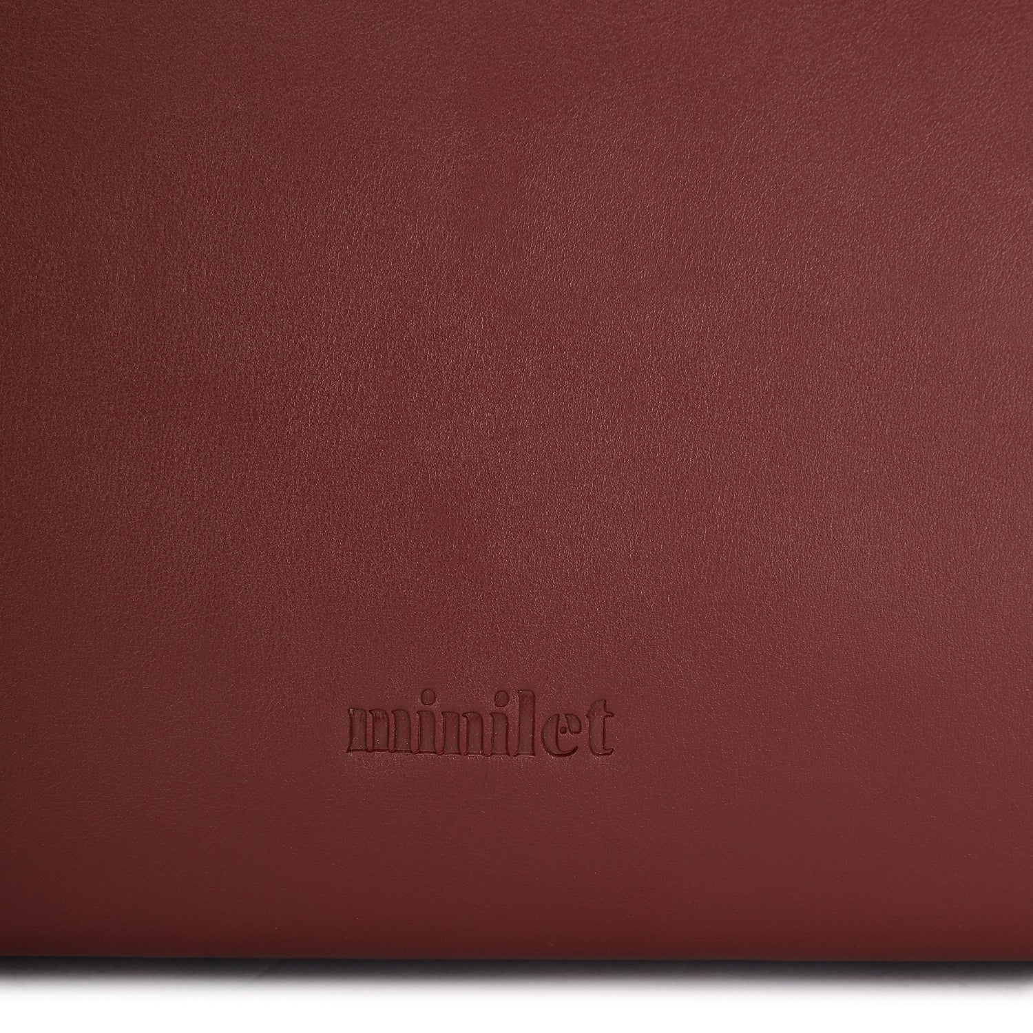 Leather Bag With Eyelets