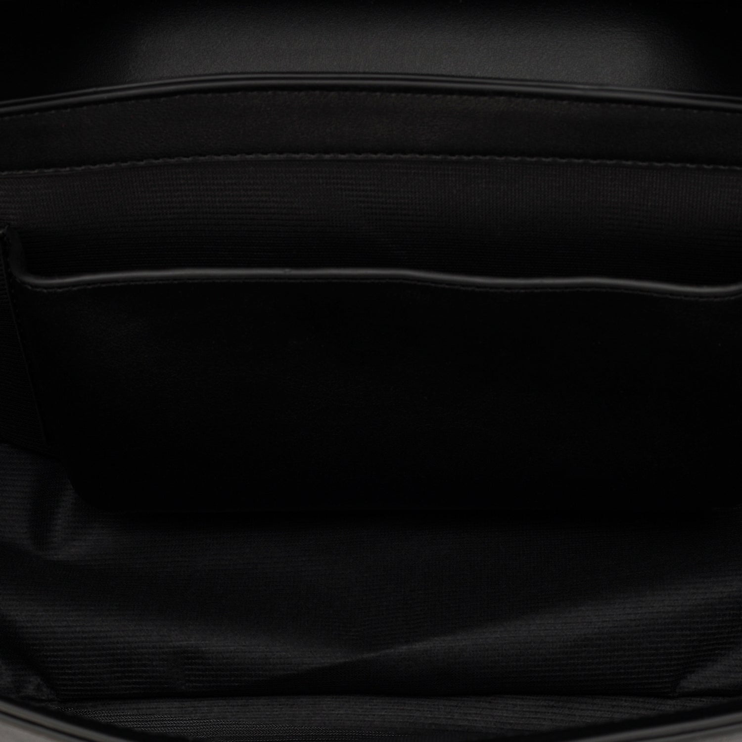 Leather Shoulder Bag in Bag
