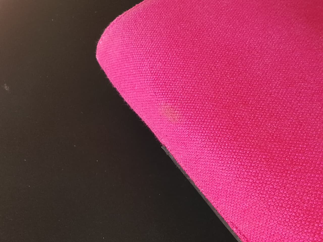 Fuschia | Leather x Canvas Tote(Zero Waste 🌿)