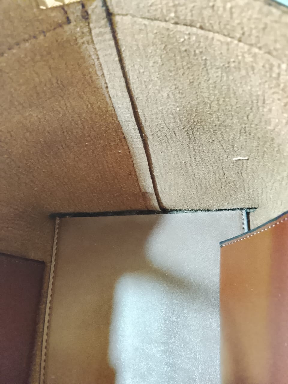 Dark brown / mini bag in bag  (Zero Waste 🌿)