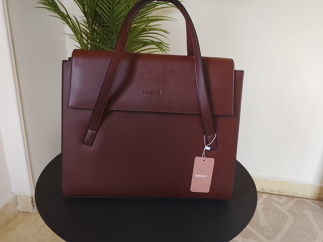 Dark brown | Work Bag (Zero Waste 🌿)