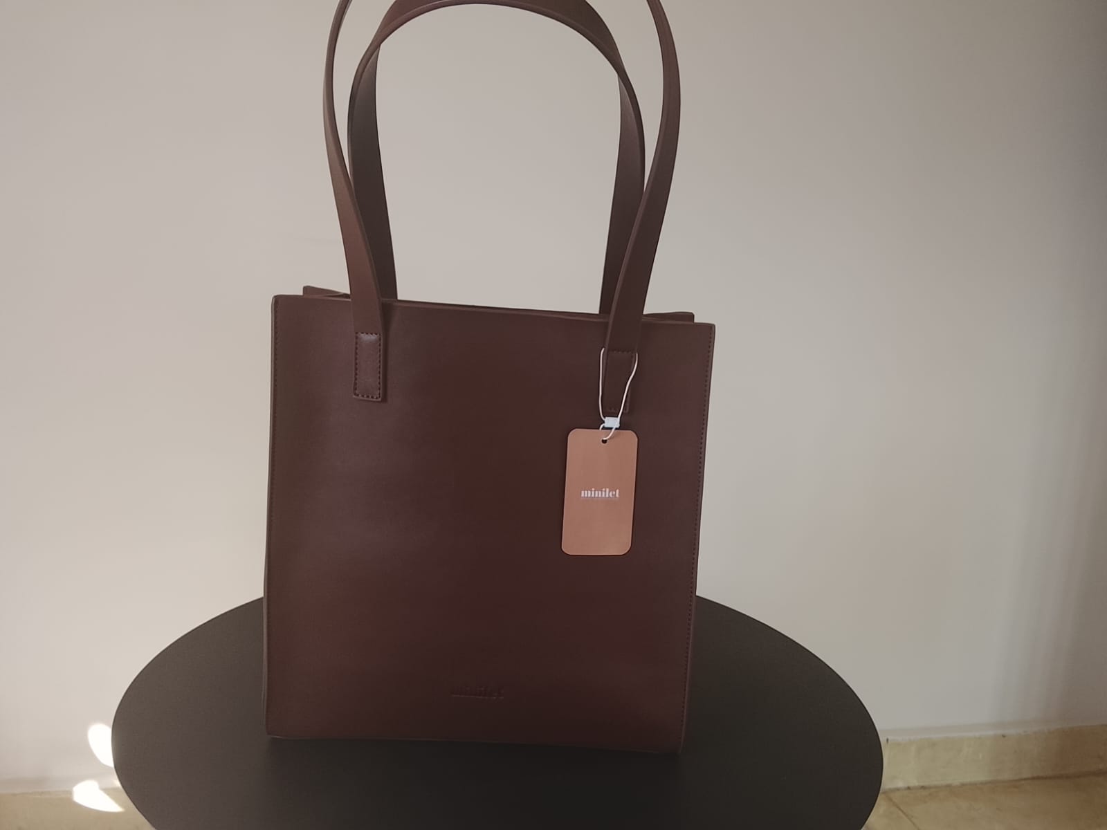 Dark Brown | Basic Tote (Zero Waste 🌿)