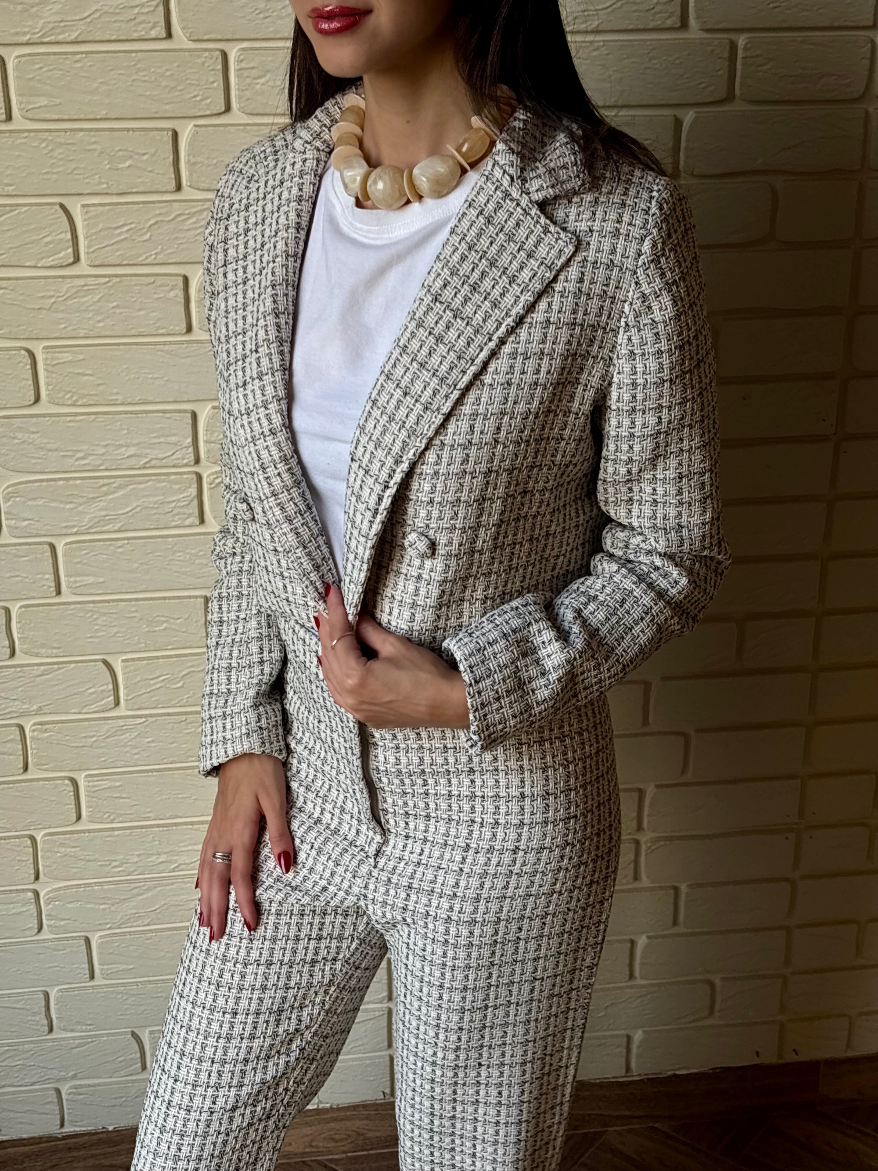 Tweed Blazer Set