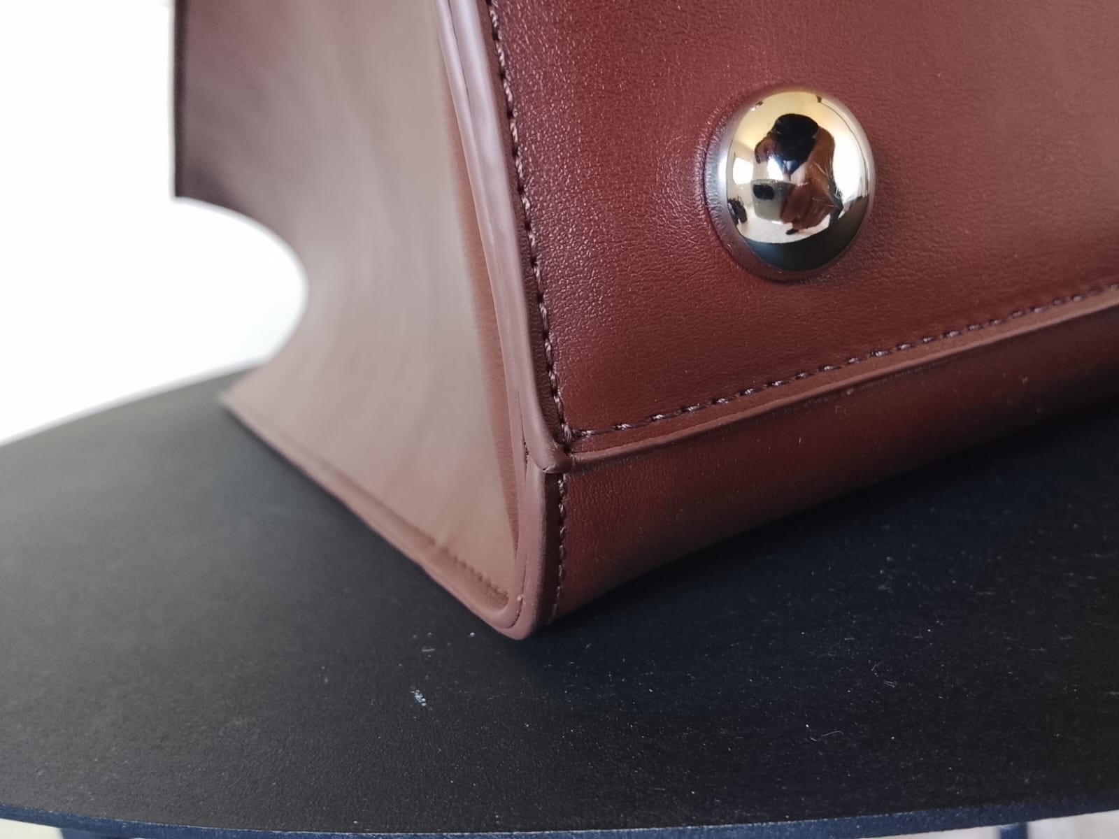 Dark Brown | Large Basic Tote(Zero Waste 🌿)