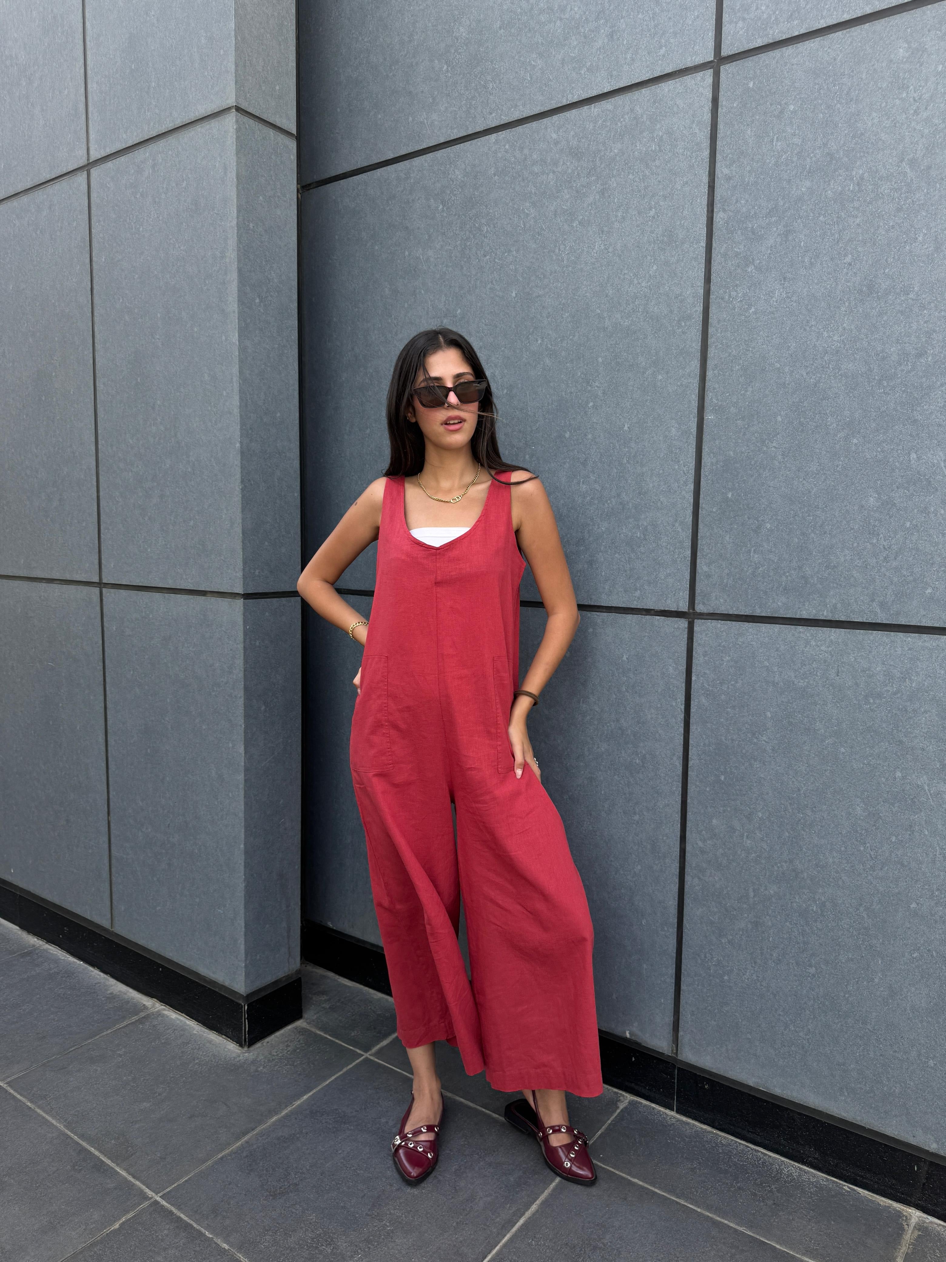 Reddish Brick | Jump suit