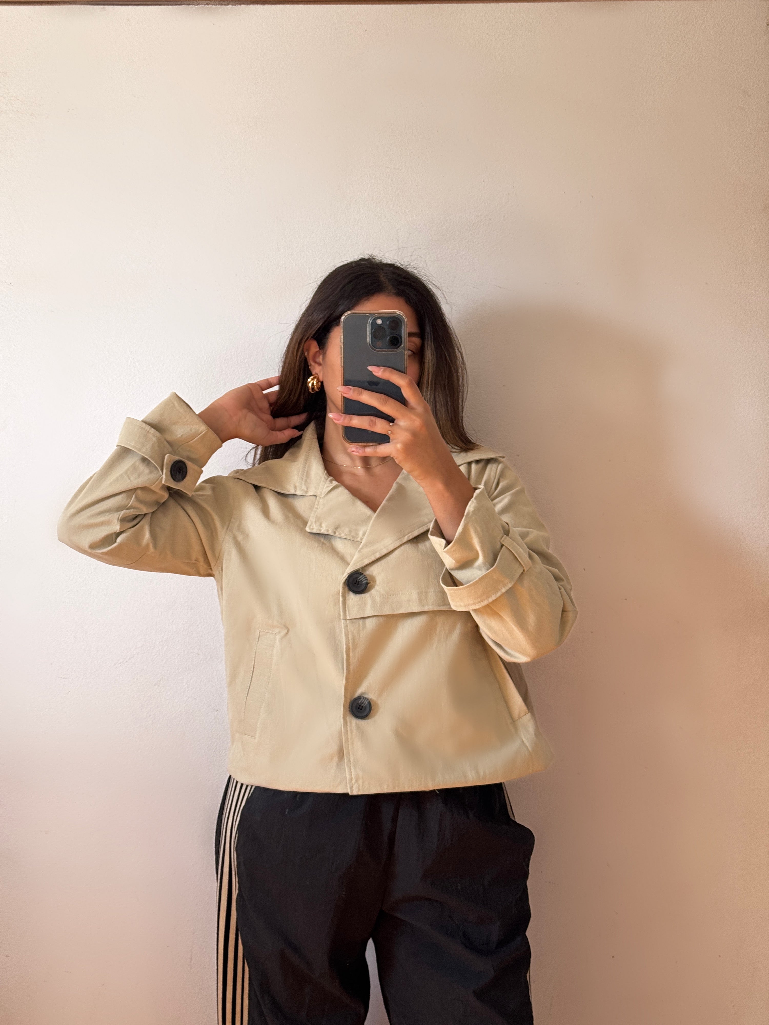 Beige | Trench Jacket