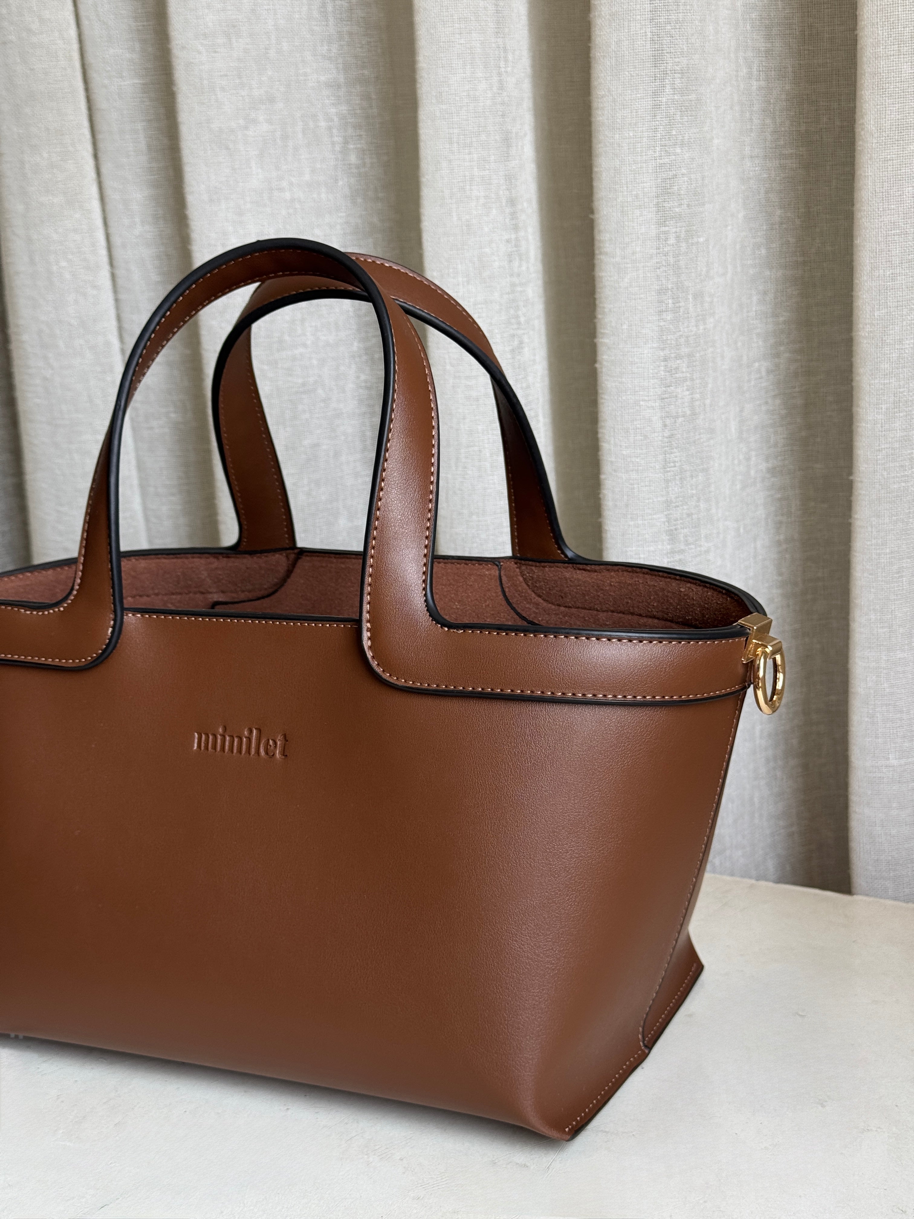 Brown | mini bag in bag (New⚡️)