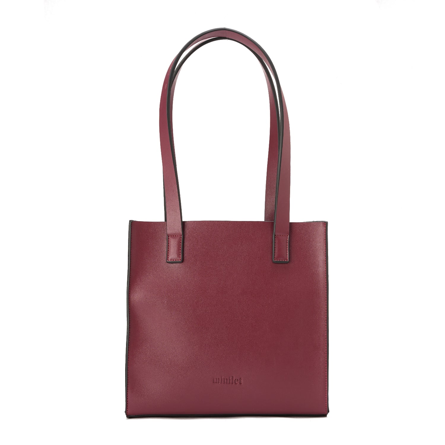 Burgundy | Small Basic Tote