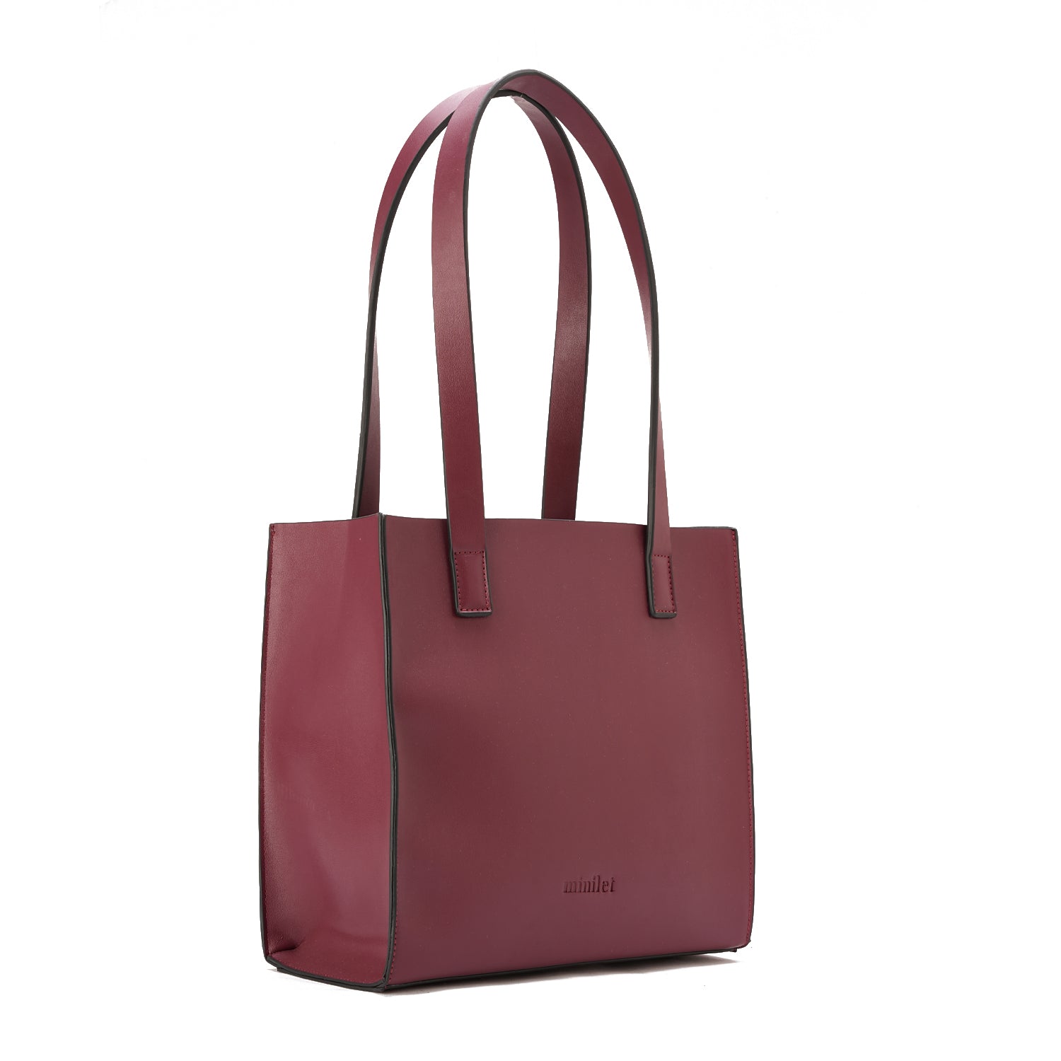 Burgundy | Small Basic Tote