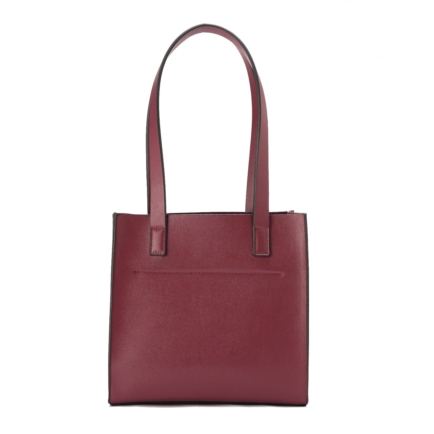 Burgundy | Small Basic Tote