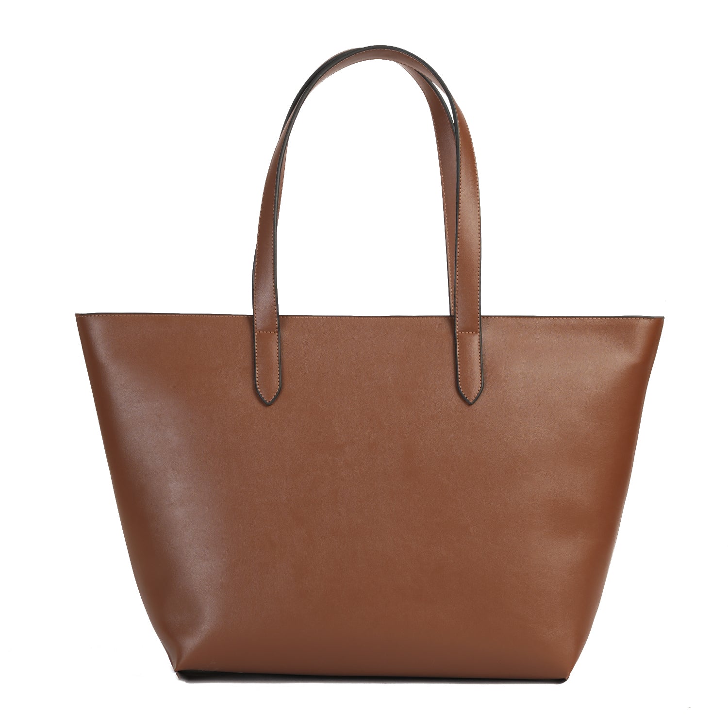 Brown | Zipper Classic Tote