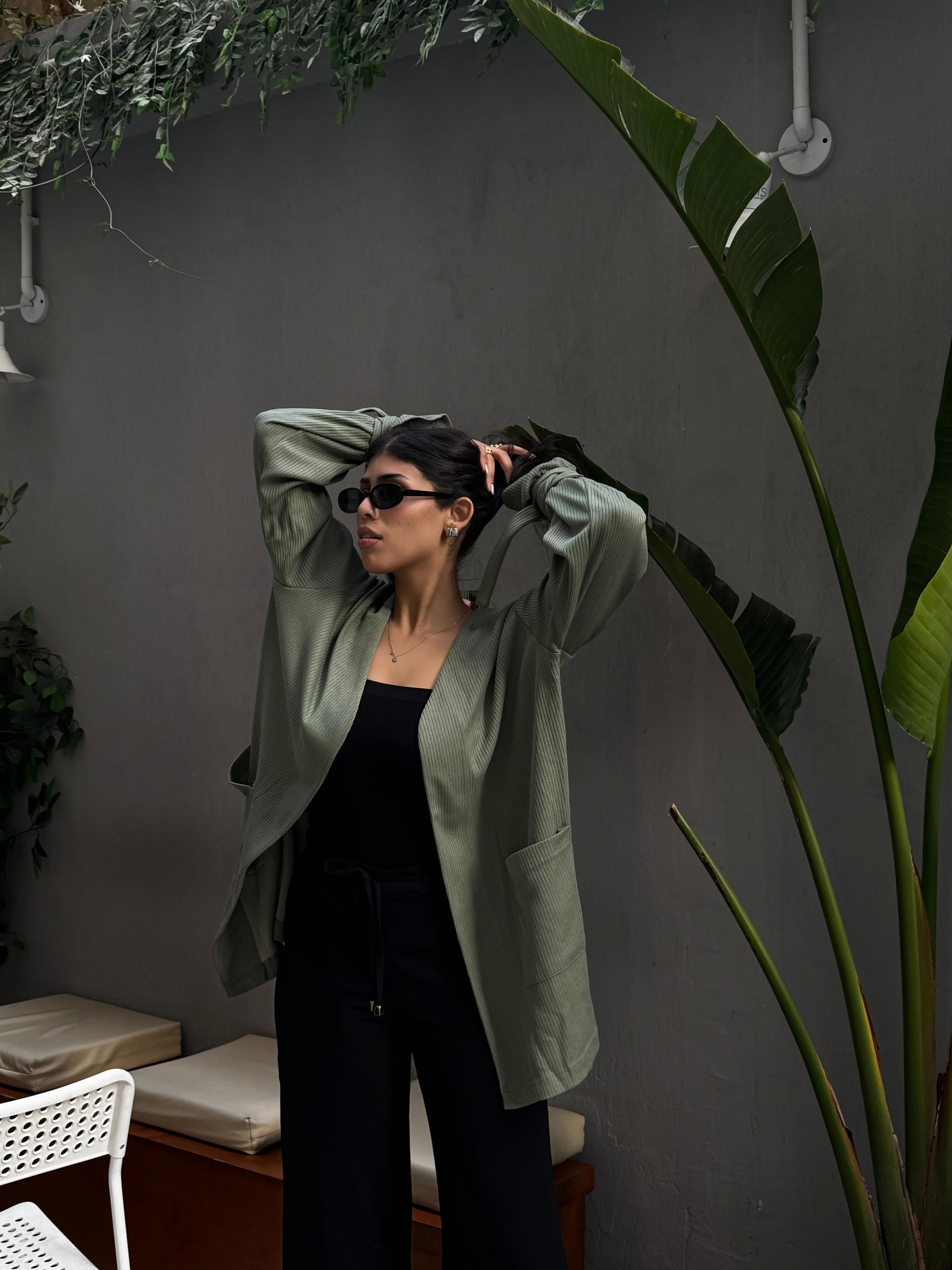 Olive Green | Cardigan