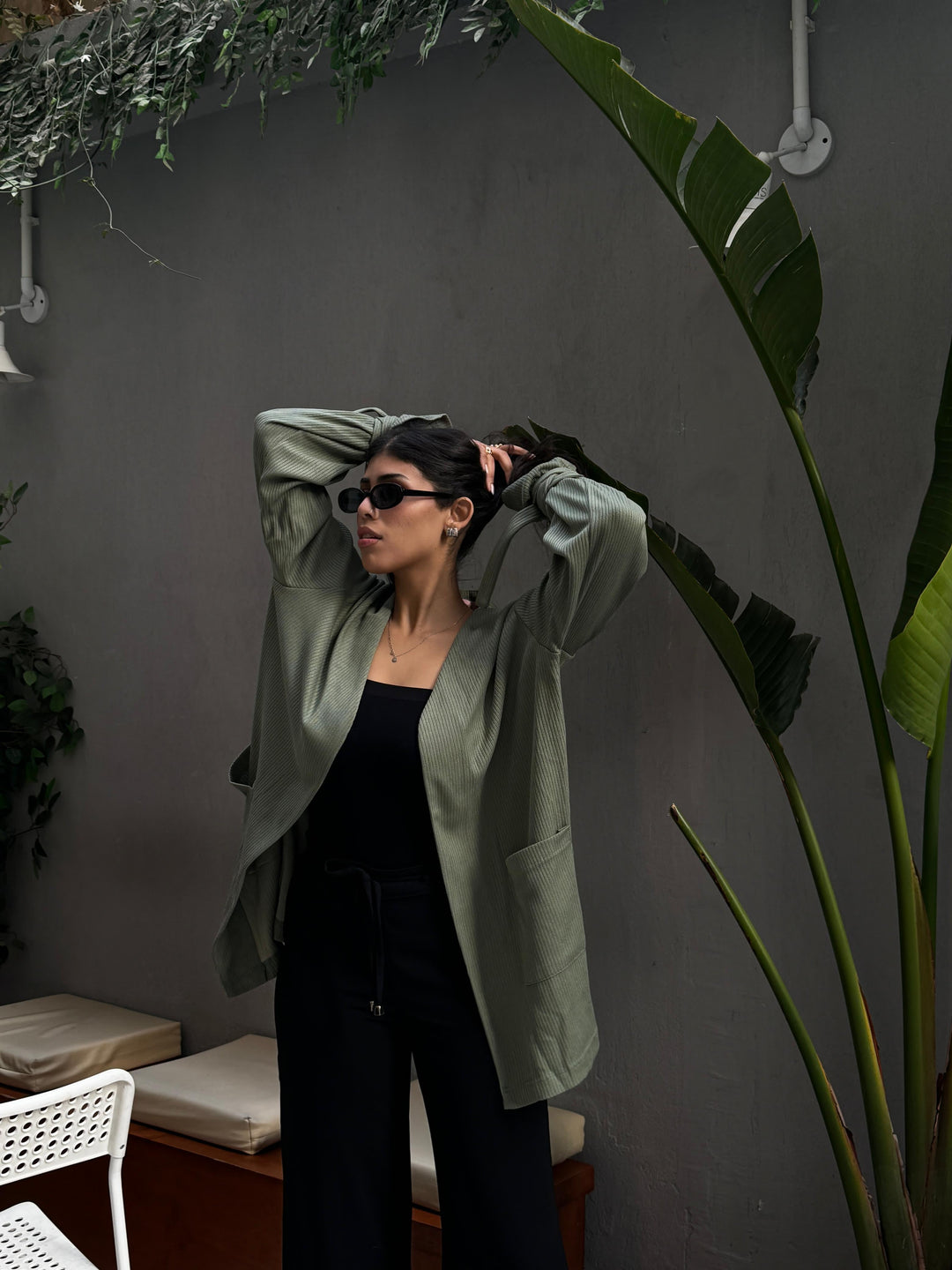 Olive Green | Cardigan