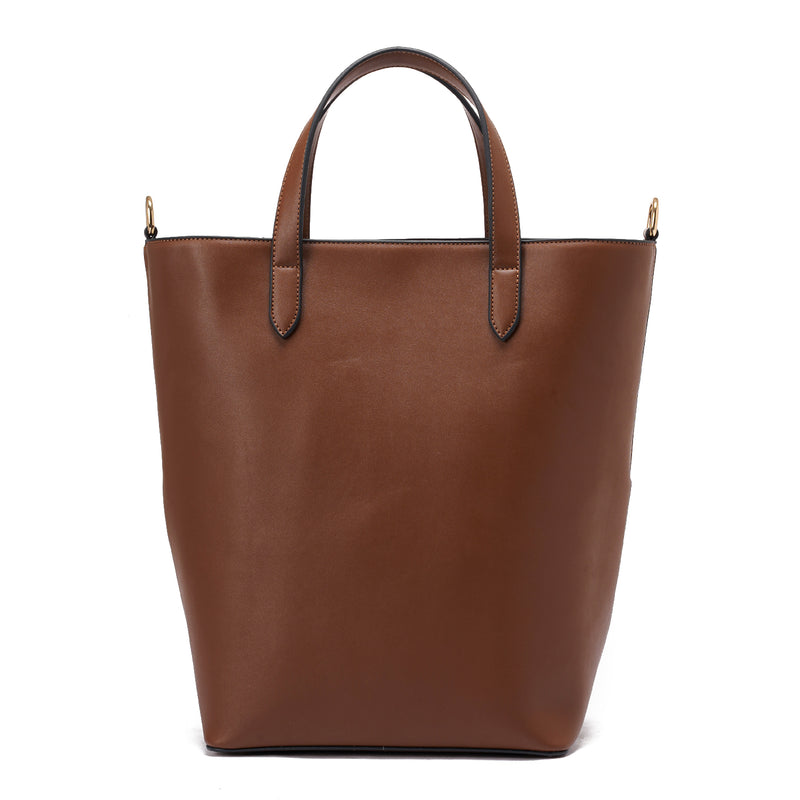 Brown | Bucket Tote Bag
