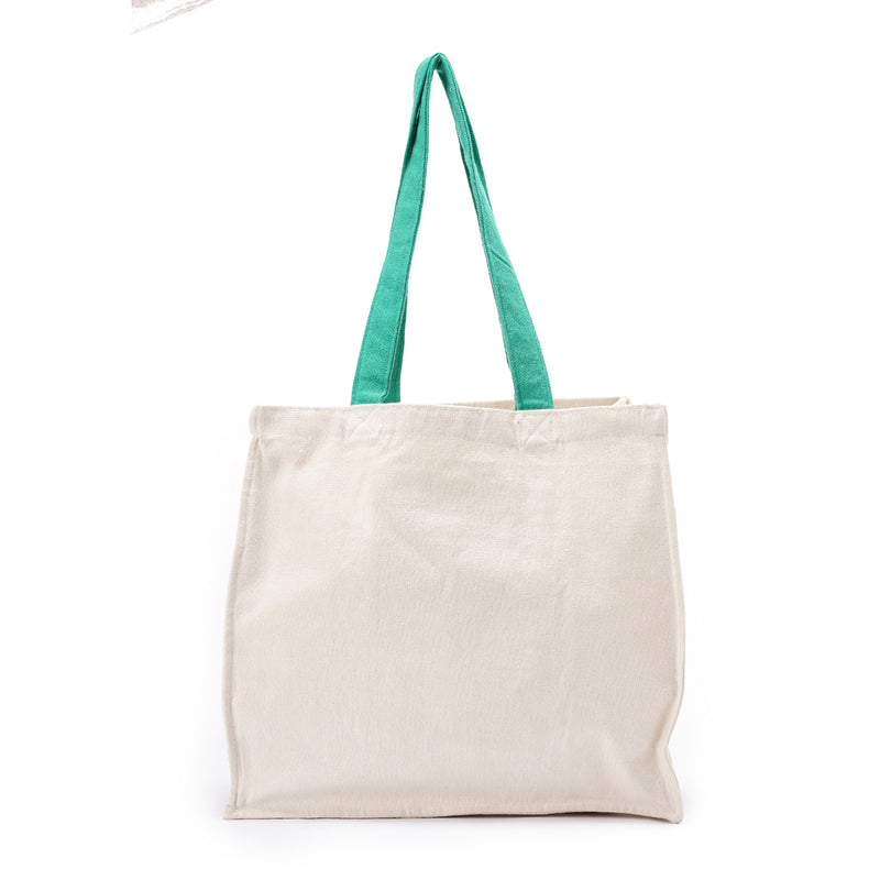 Green x Off White | Canvas Shopping Tote