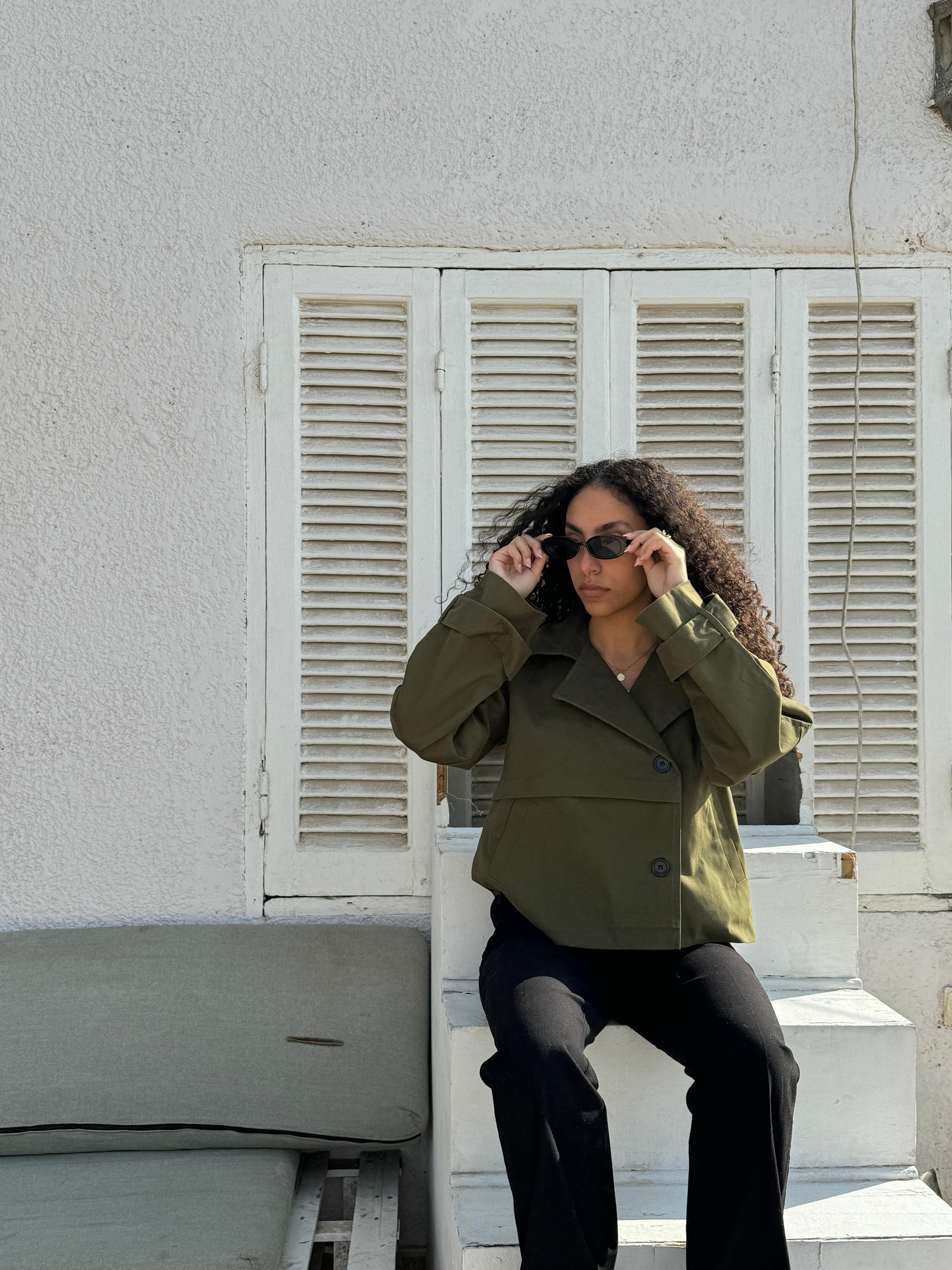 Olive | Trench Jacket