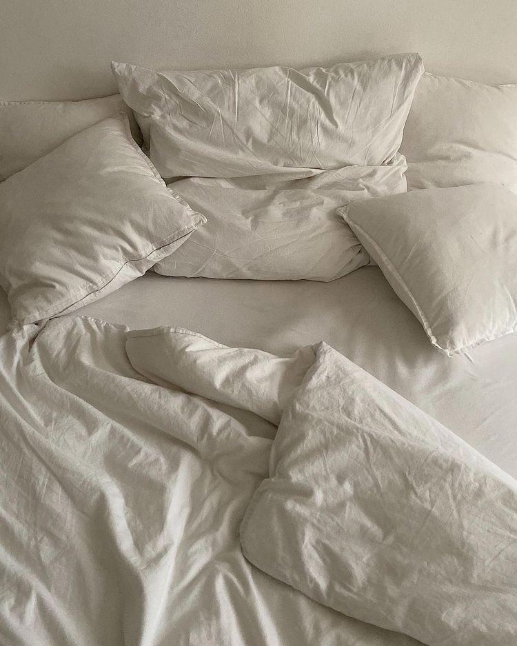 White | Percale Duvet Cover Set