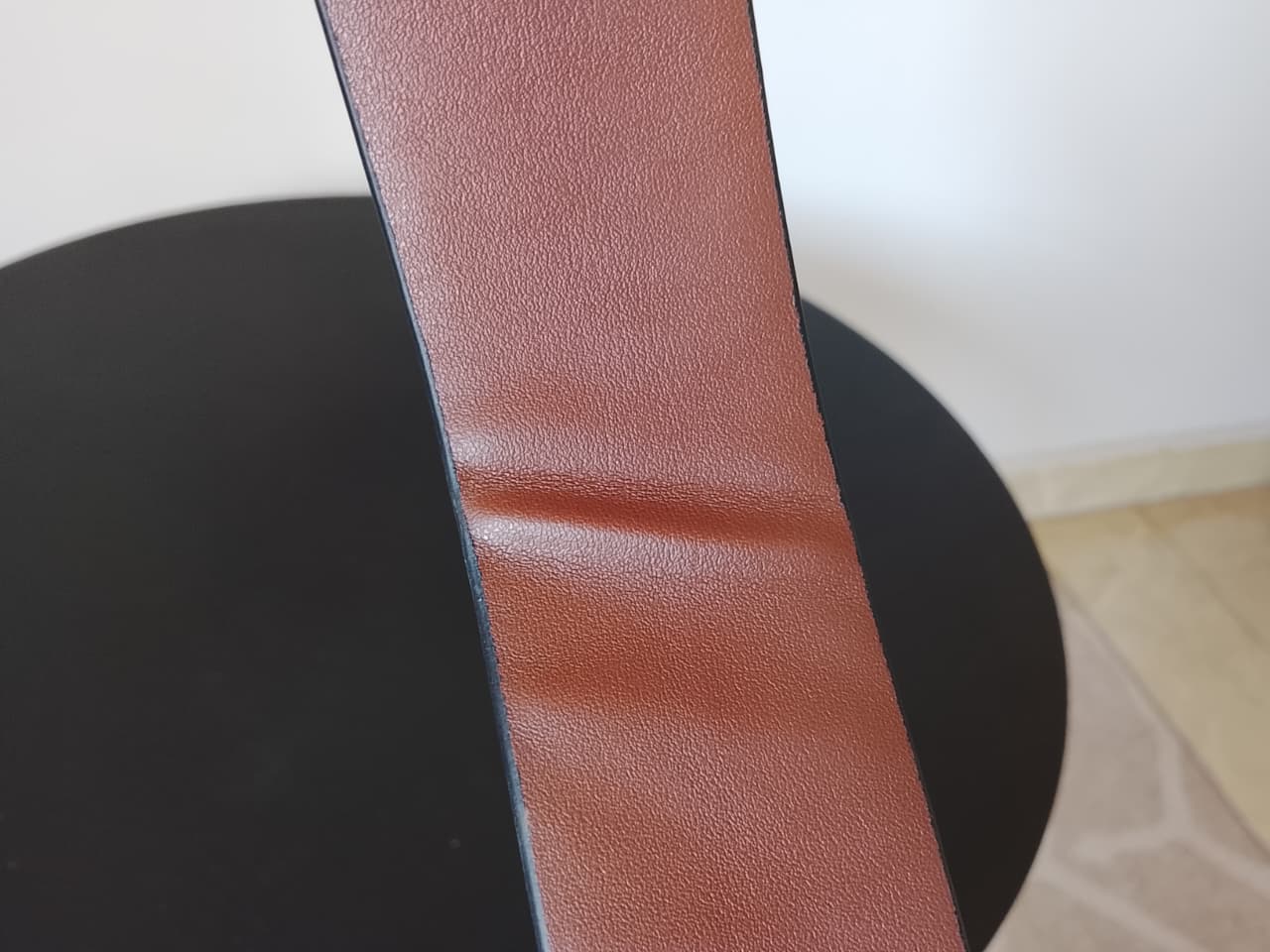 Brown| Leather Bag With Eyelets (Zero Waste 🌿)