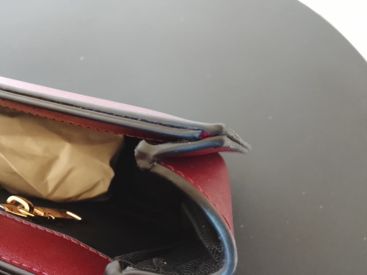 Burgundy | Shoulder Bag (Zero Waste 🌿)