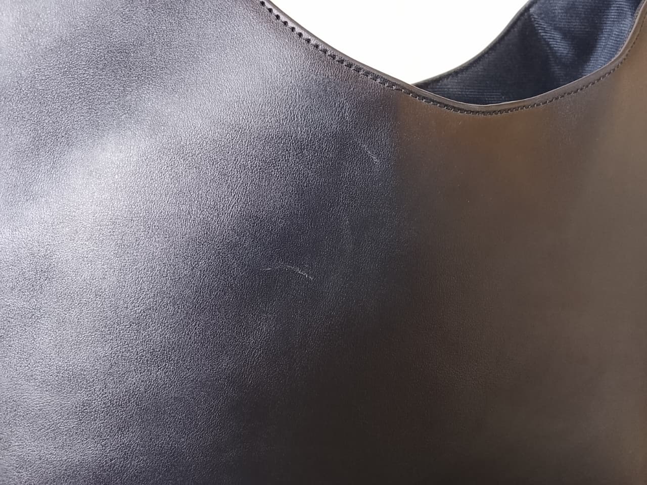 Black | Leather Bag With Eyelets (Zero Waste 🌿)