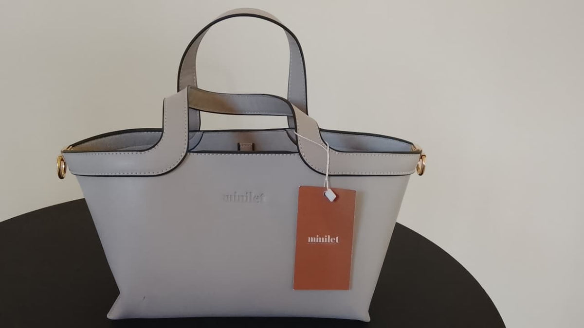 Grey | mini bag in bag  (Zero Waste 🌿)