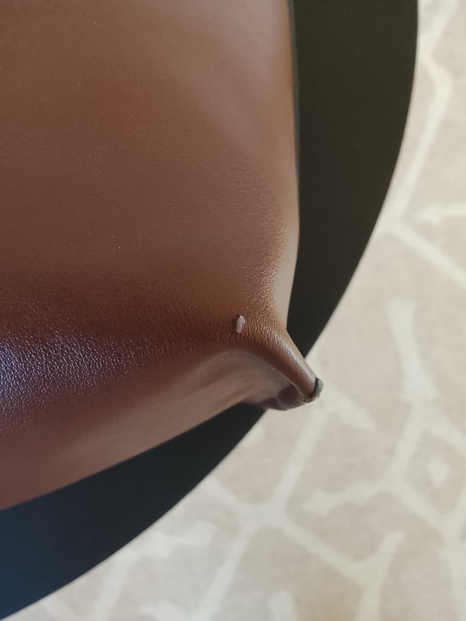 Dark Brown| Zipper Classic Tote (Zero Waste 🌿)