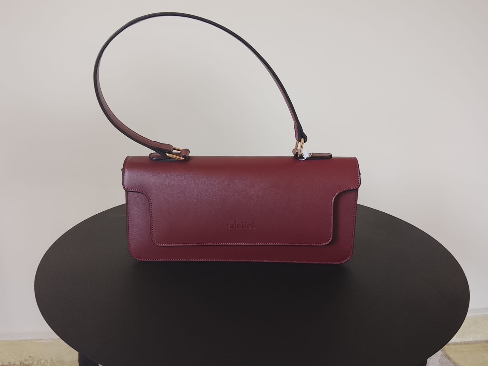 Burgundy | Shoulder Bag (Zero Waste 🌿)