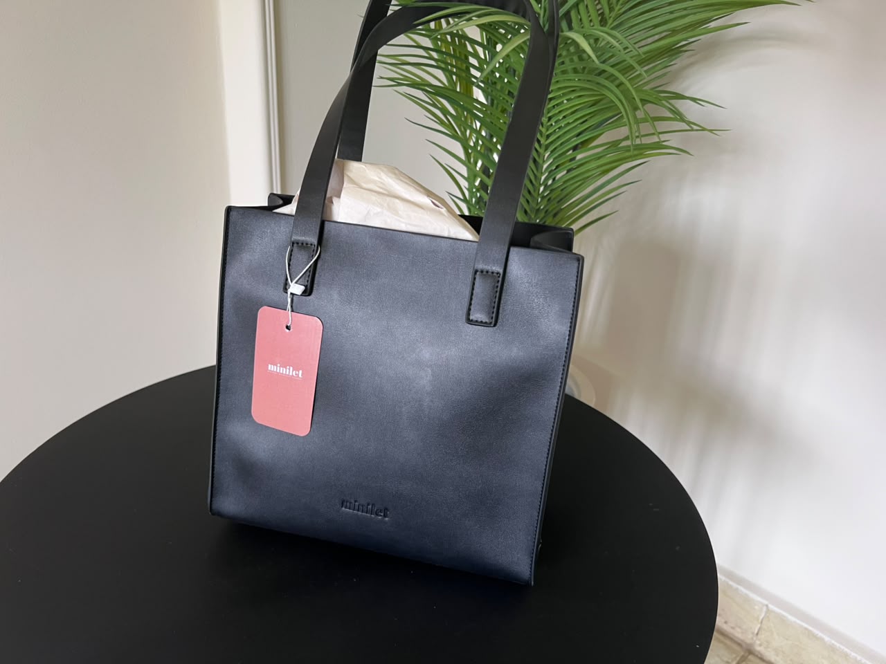 Black | Small Basic Tote(Zero Waste 🌿)