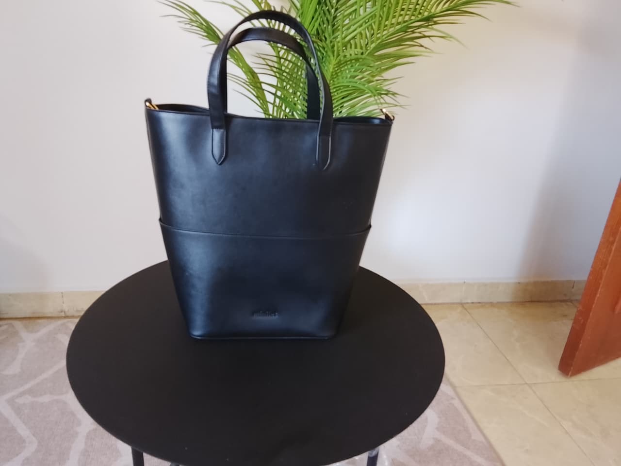 Black | Bucket Tote Bag (Zero Waste 🌿)