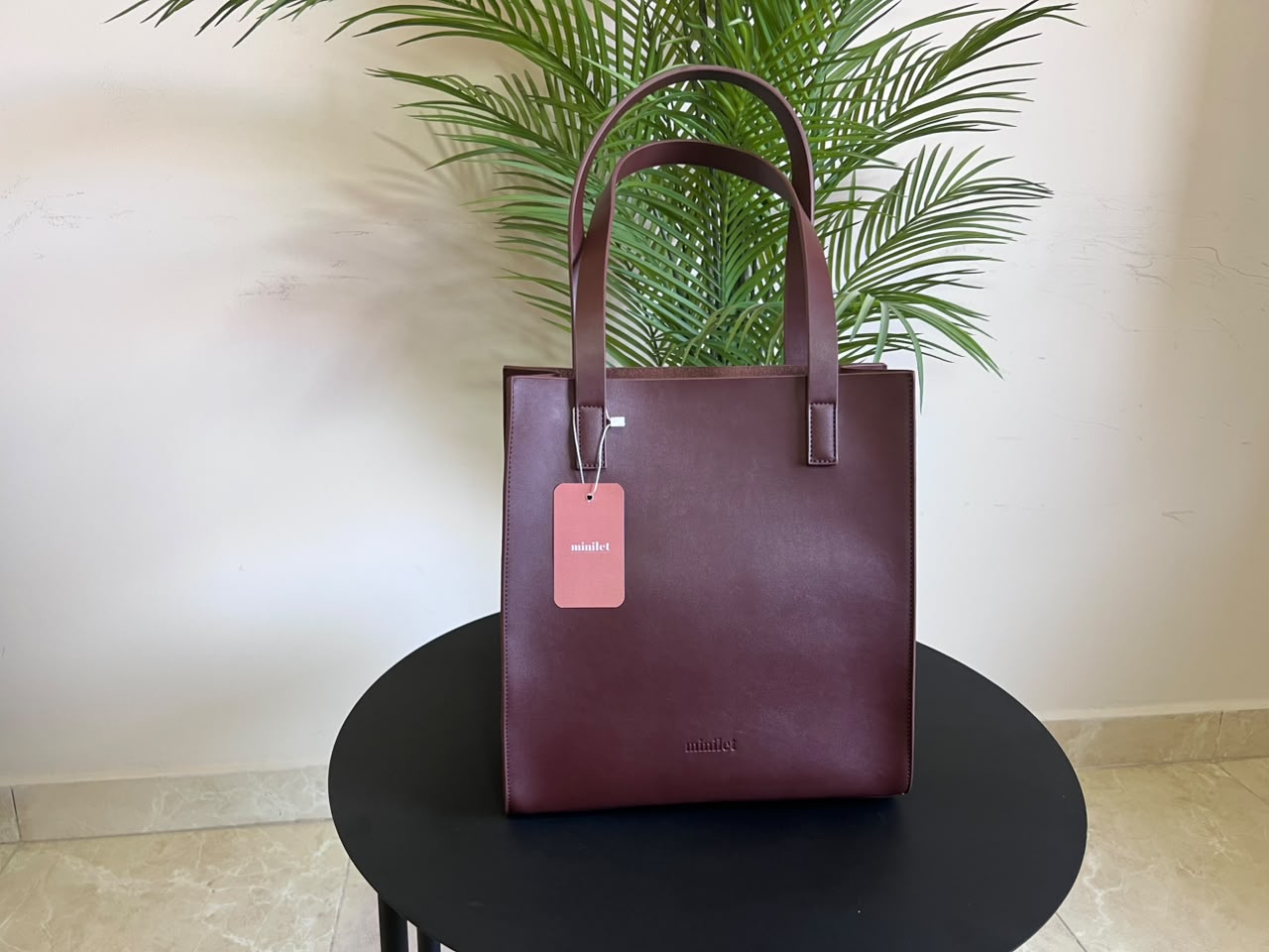 Dark Brown | Basic Tote (Zero Waste 🌿)
