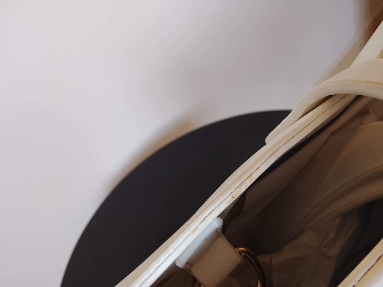 White | Bucket Tote Bag (Zero Waste 🌿)